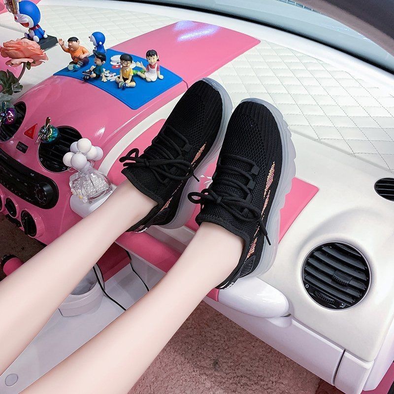 Chaussures de sport pour femmes, baskets de Tennis en tissu synthétique, respirantes et confortables_voghion.com