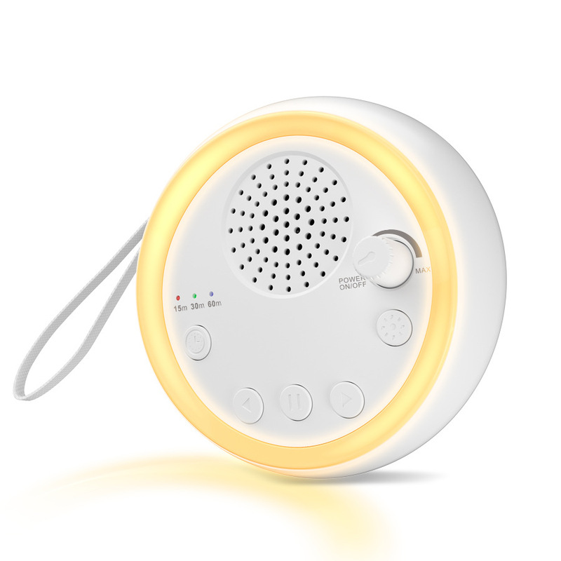 クロスボーダーAmazonホワイトノイズポータブル赤ちゃんを落ち着かせ、眠りにつかせるホワイトノイズマシン音楽ナイトライト睡眠器具|undefined