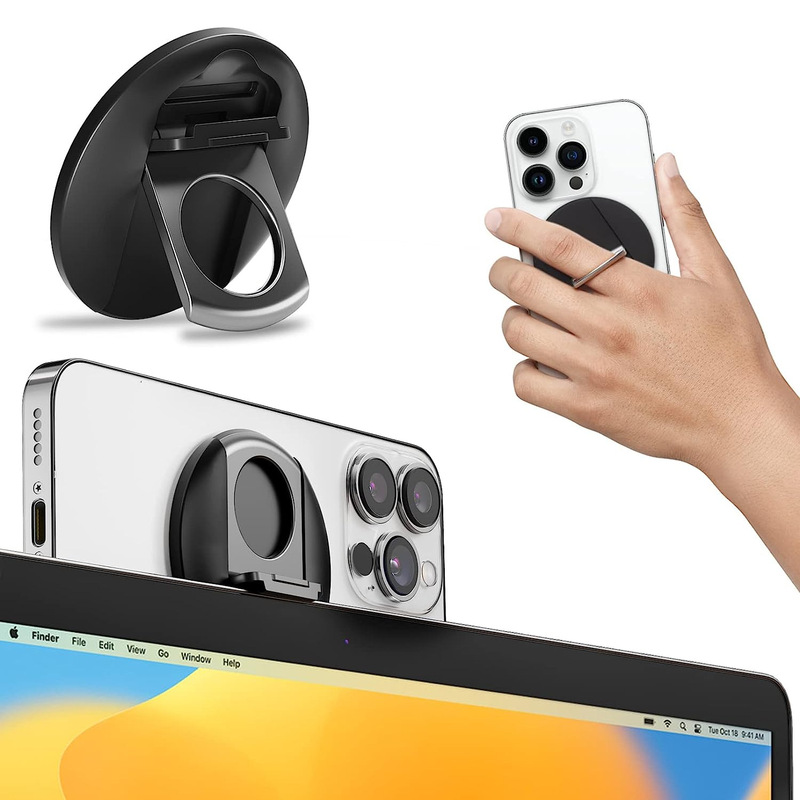 Suitable for Magsafe Magnetic Ring Holder Apple 16 Mobile Phone Ring Buckle Mac Laptop Desktop Holder