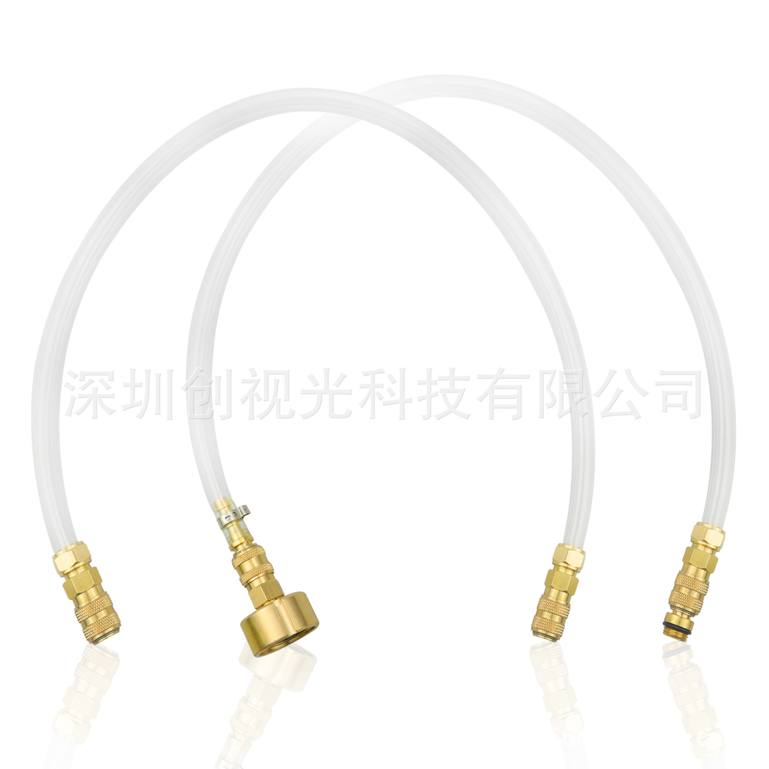 适用于 Seastar 液压转向发动机船用放气输油管2套件 铜头升级版