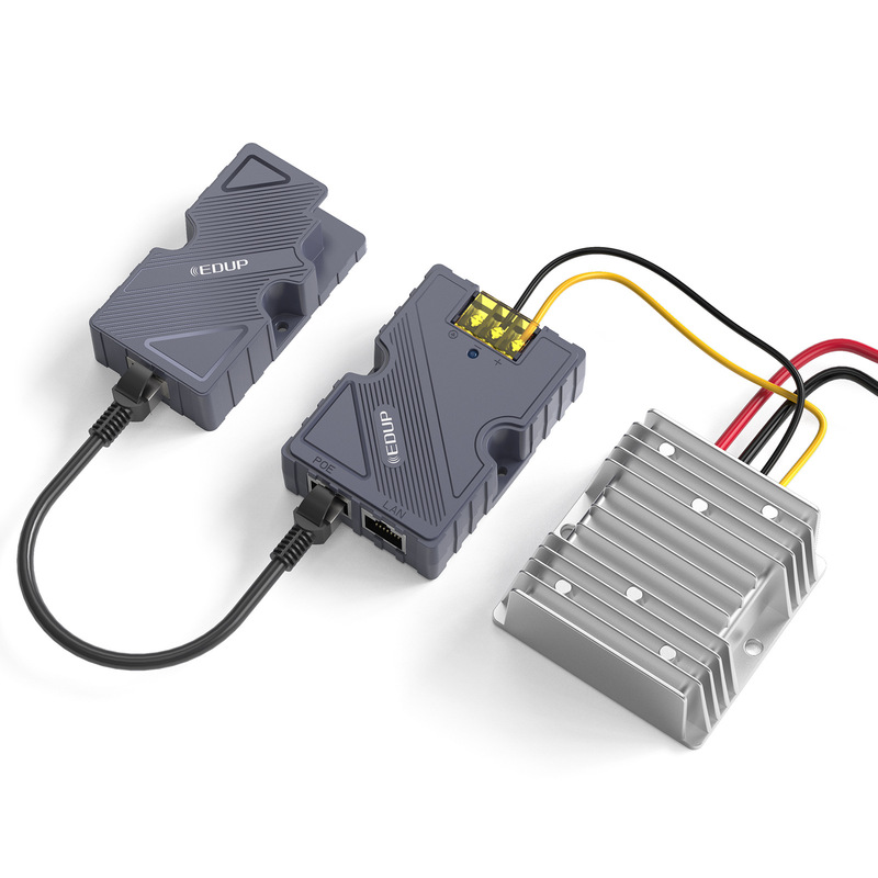 Spx-V2 Three-Piece Rj45 Interface Conversion Poe Power Supply Booster