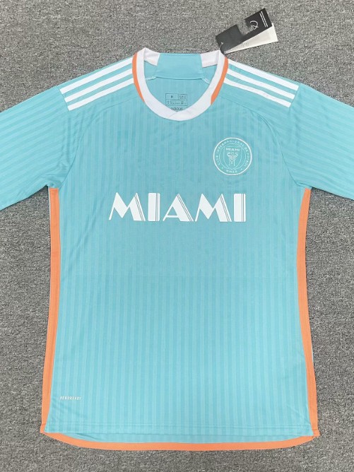 2526 Camiseta de fútbol de Miami Camiseta tailandesa Camiseta de entrenamiento Camiseta de edición especial Camiseta de manga corta para adultos