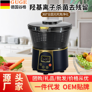 German GUGE fruit and vegetable disinfection cleaning machine purification machine automatic positive and negative rotating ingredients purifier