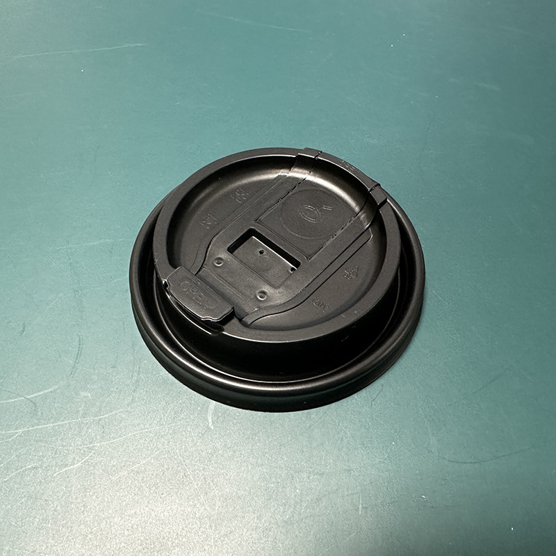 Tapa de plástico PS de calibre 80/90 para taza de café, taza de leche de soja, taza de té con leche, tapa con interruptor, tapa de rosca a prueba de fugas, tapa de botella.