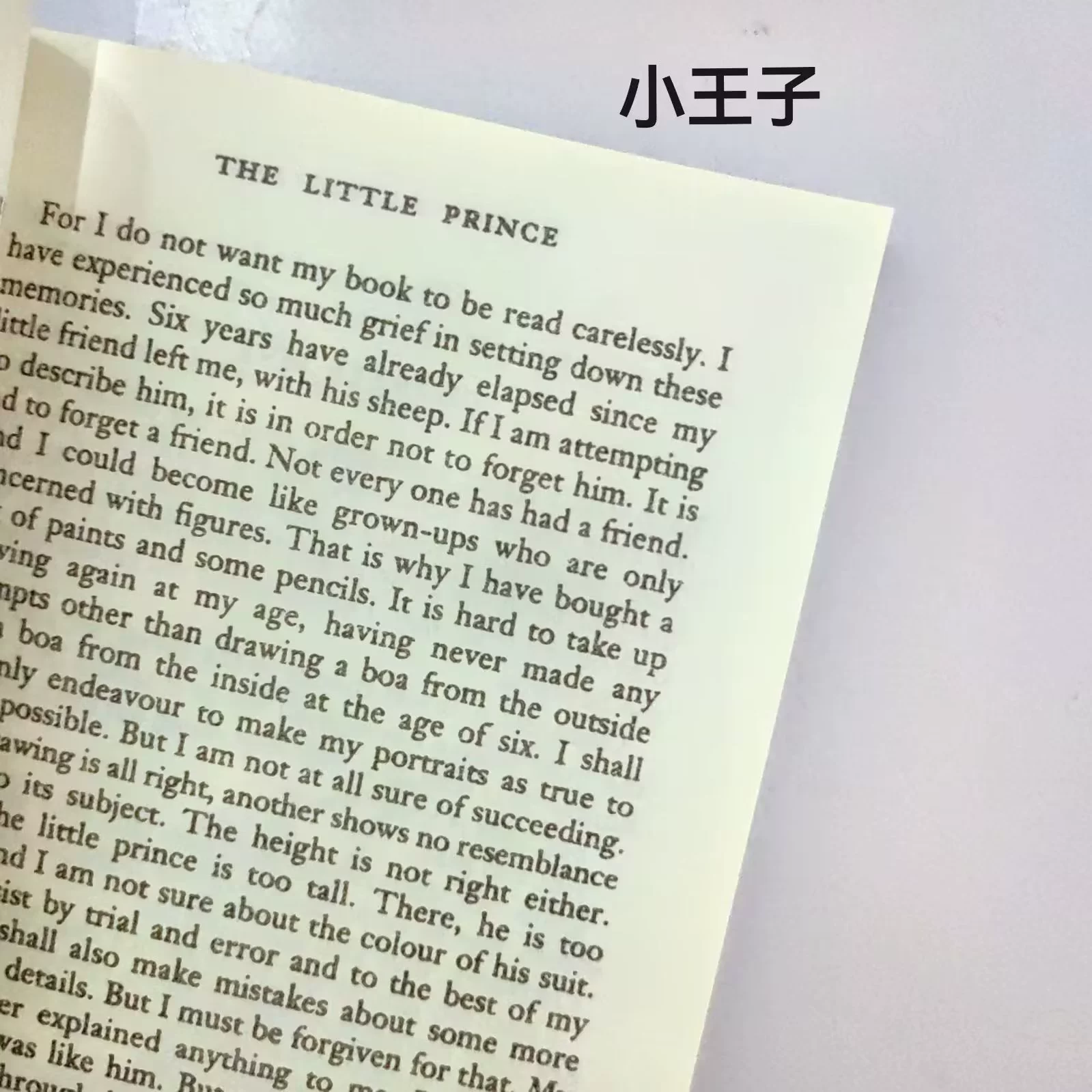 The Little Prince English version The Little Prince English version
