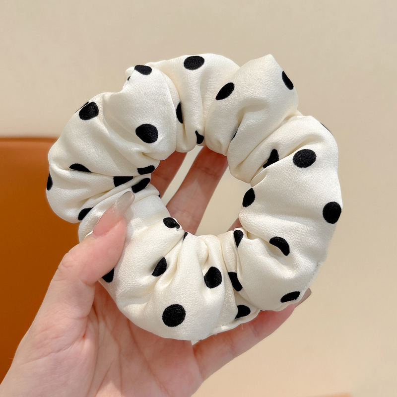 Zhao Lu Si con kitsch almohada de satén anillo de cabello para mujeres verano 2025 nuevo no dañar cabello duradero adornos de cabello de cabello