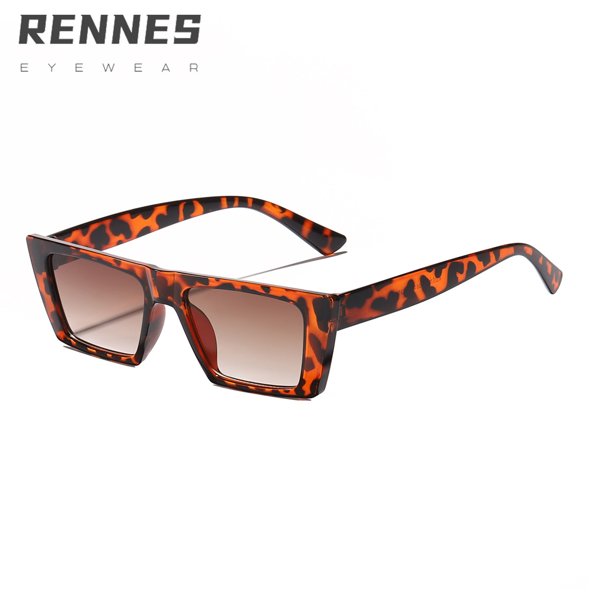 2022 nuevo transfronterizo europeo y americano cuadrado gran marco moda gafas de sol Street shot gafas de sol hombres y mujeres 97117