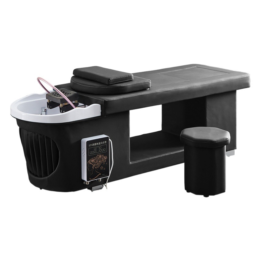 Cama de moxibustión sin humo cama de champú peluquería salón de belleza centro de salud cama de moxibustión fumigación terapia de cabeza cama de masaje