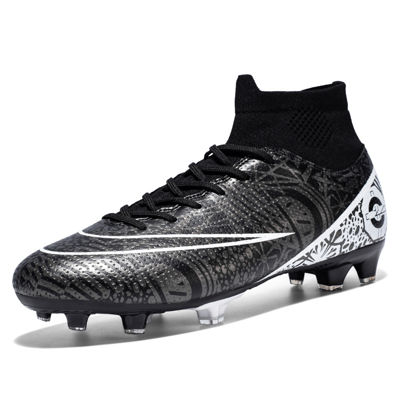 Nuevos zapatos de fútbol juveniles transfronterizos al aire libre para estudiantes de primaria y secundaria, botas de fútbol para hombres y mujeres.