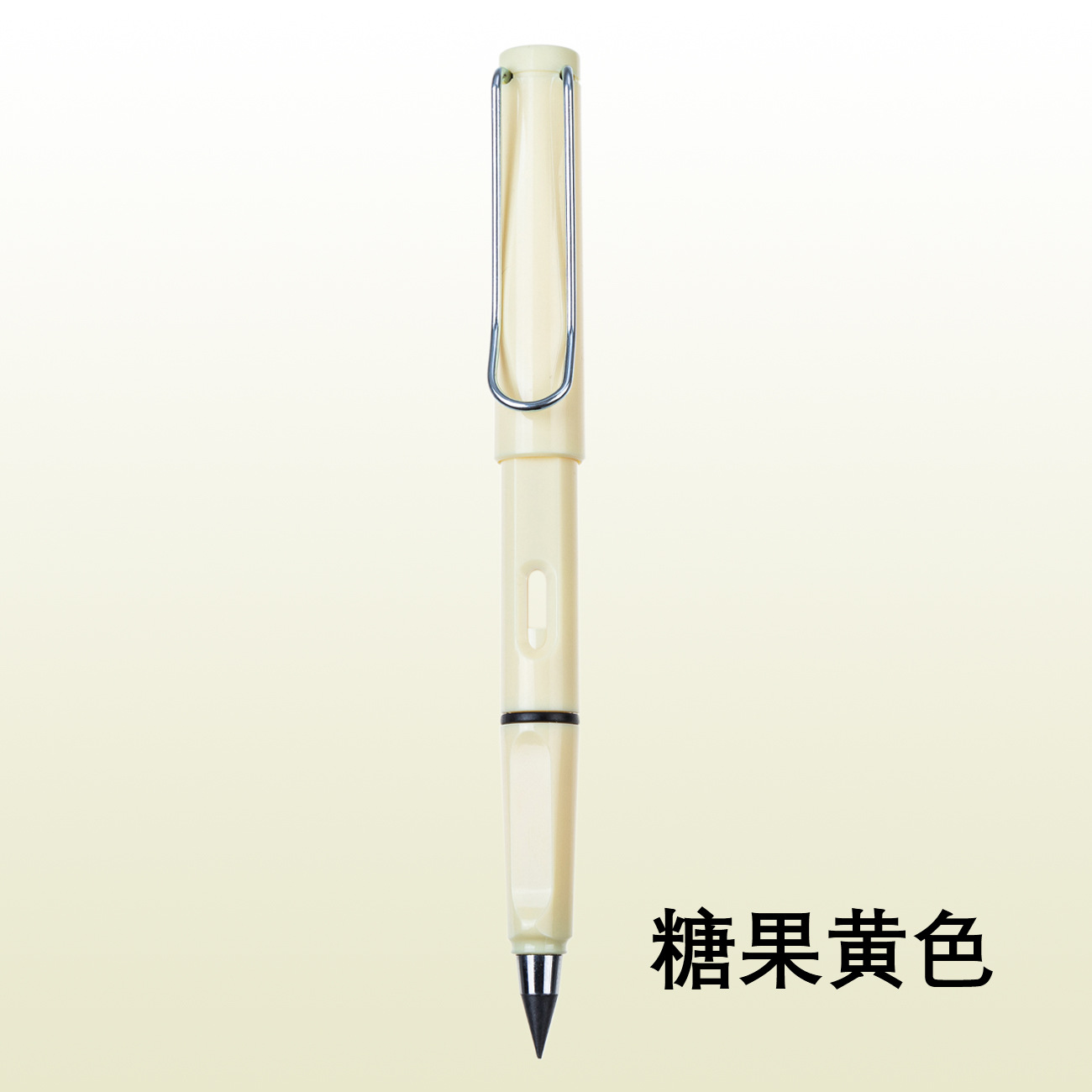 Negro tecnología eterna lápiz no hay necesidad de cortar la tinta estudiante formal práctica pintura no es fácil romper lápiz borrable