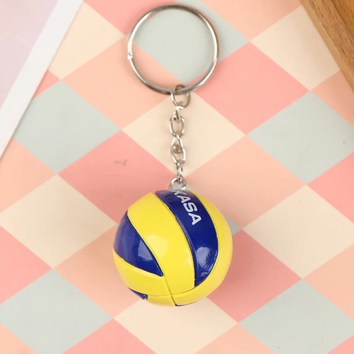 Nuevo llavero de voleibol bolsas escolares creativas para estudiantes exquisitos colgantes recuerdos premios de competición inswind nicho para hombres
