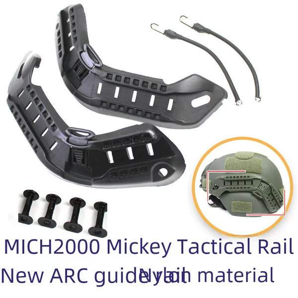 Mickey tactical helmet rail MICH2000 2002 track CS New ARC rail accessories nylon material