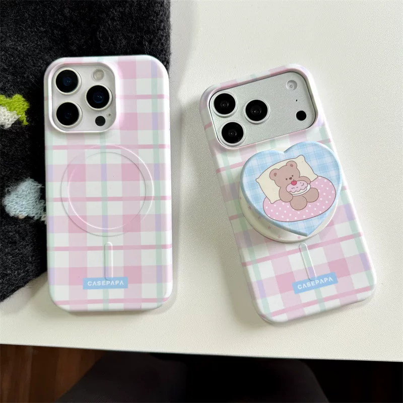 Apple, iPhone17, совместимый чехол, iPhone16 Pro, с маленькими медведями, 17промакс, pro15