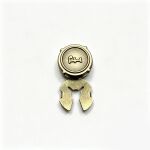 乌龟扣装饰扣 button cover 大写字母姓氏纪念面装饰 黄铜电镀