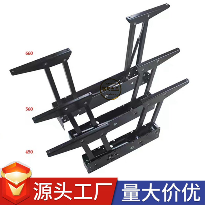 560 multifunctional double linkage lifting coffee table and dining…