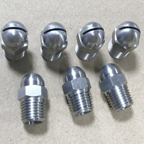 不锈钢扇形工业喷嘴低压高压除尘清洗喷雾喷咀雾化喷嘴加湿喷头