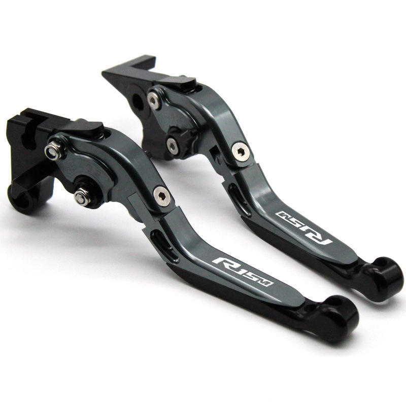 Suitable for R15M/R15V4 Motorcycle Cnc Telescopic Folding Brake Clutch Handle Lever Horn