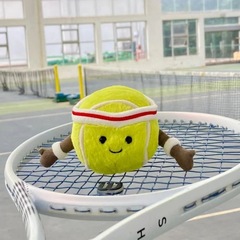 Jallycat趣味スポーツテニス人形人形人形人形プレゼント男の子ぬいぐるみぬいぐるみ