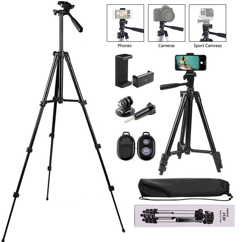 3120 Bluetooth Remote Control Desktop Mobile Phone Live Broadcast Bracket Outdoor Camera Projector Photography Tripod