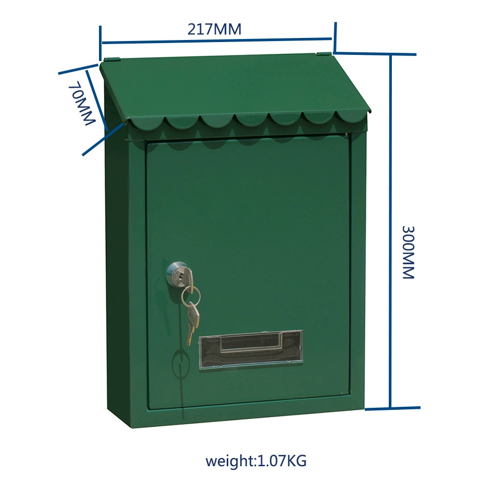 Почтовый ящик металлический уличный, прямые поставки с завода, европейский стиль, для виллы/дома, модель TX0080