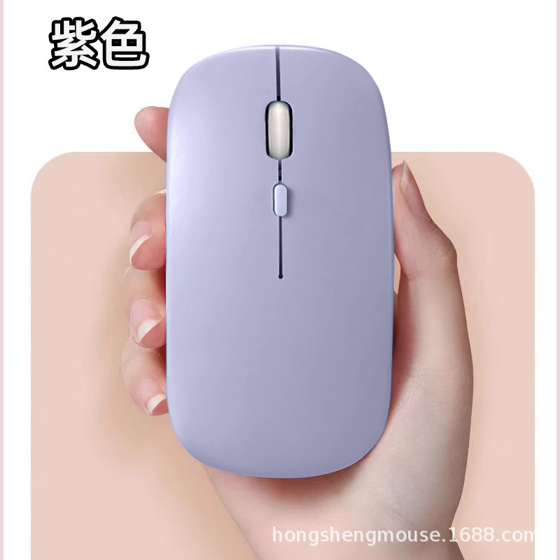 源头工厂现货批发适用华为苹果手机电脑双模蓝牙静音无线鼠标跨境|undefined