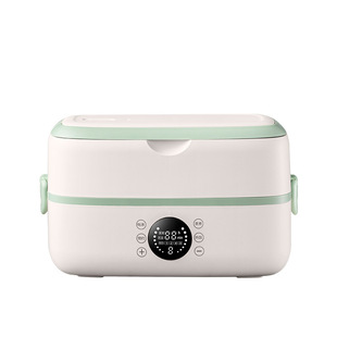 Electric Heating Lunch Box Can Be Plugged in for Office Workers. Intelligent Multi-Functional Thermal Insulation Electric Heating and Cooking Meals with Scheduled Timing