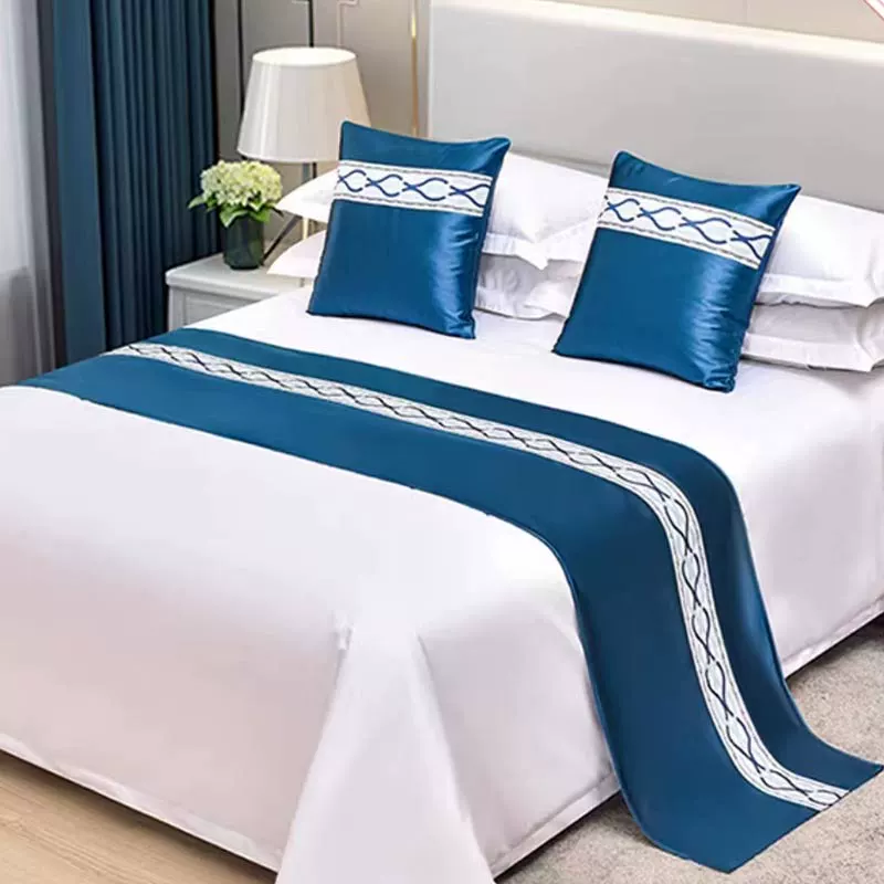 Плед для кровати отеля B&B класса люкс, флаг кровати, набор постельного белья с подсветкой, роскошная сеть (интернет-знаменитость)