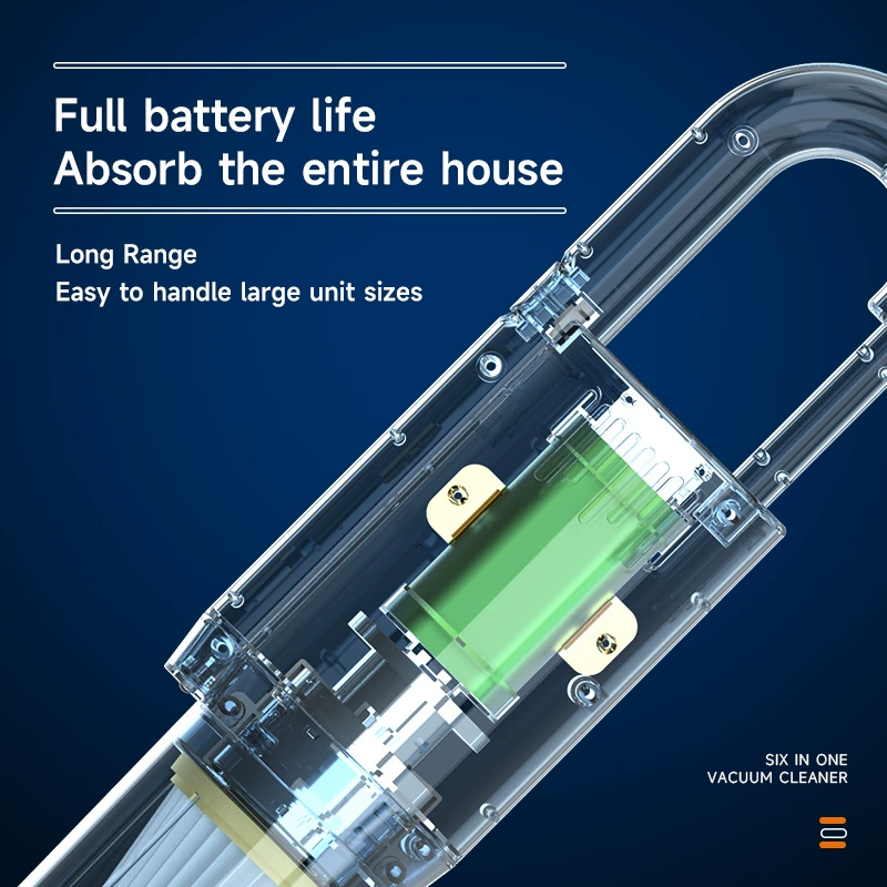 Handheld brushless wireless vacuum cleaner for home use, high power