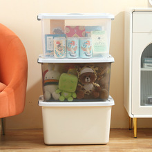 收纳箱加厚大容量家用塑料储物箱衣服被子儿童玩具宿舍手提整理箱