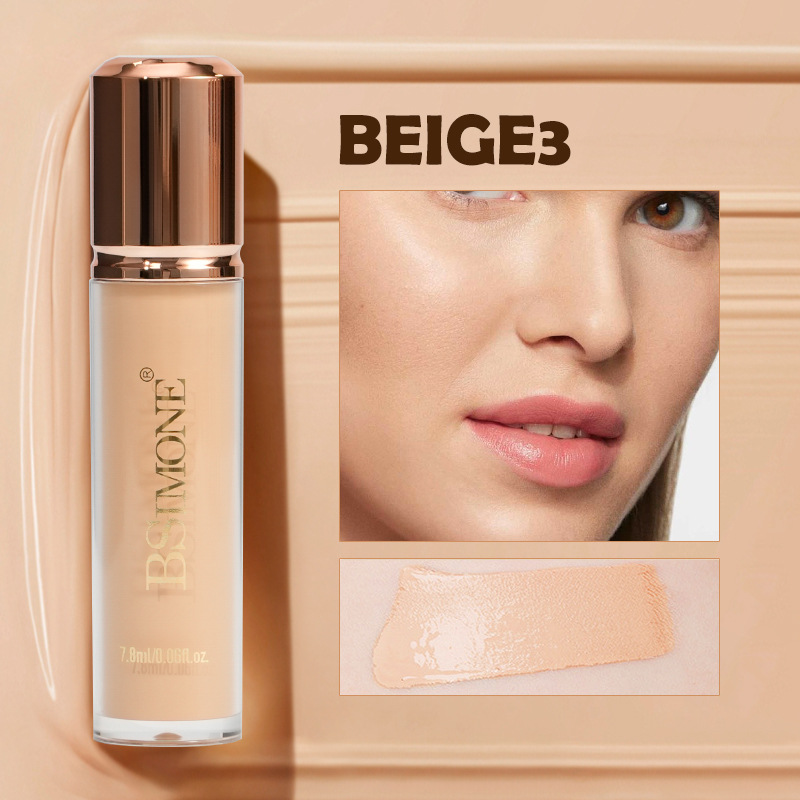 Excluido para correctores transfronterizos, base líquida hidratante e hidratante de larga duración sin maquillaje, base líquida, impermeable y antitranspirante, piel seca, sin tapar, base líquida en polvo