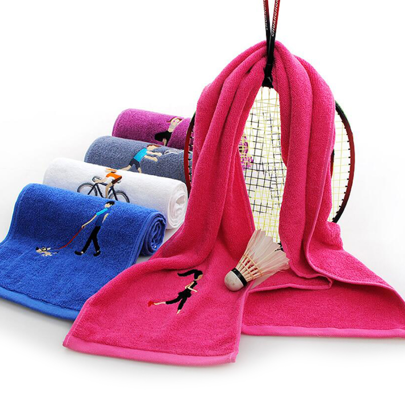 Sports cotton long towel