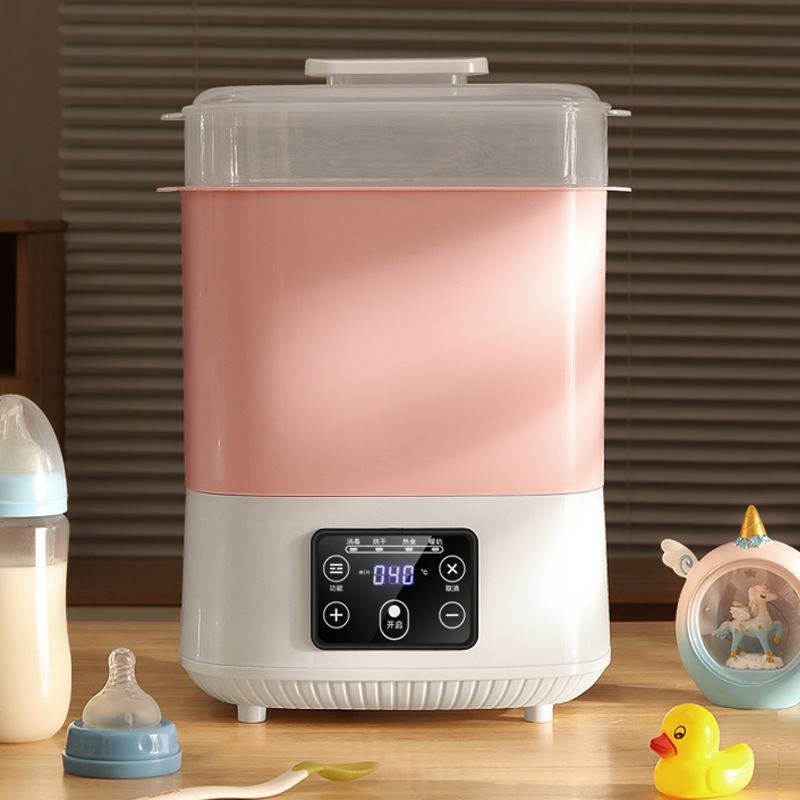 大容量消毒机家用婴儿奶瓶奶嘴消毒带烘干机二合一自动蒸汽消毒器