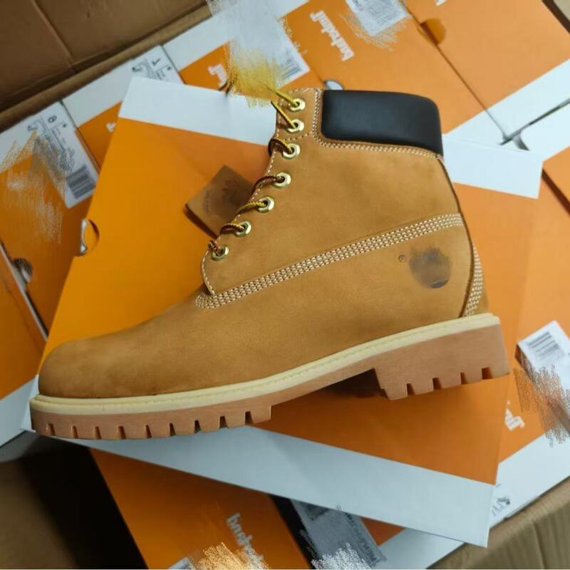 Putian Timberland Yellow Boots Outdoor Boots Men's Durable Leather Boots High-Top Martin Boots First Layer Cowhide Cross-Border Putian Timberland Yellow Boots Outdoor Boots Men's Durable Leather Boots High-Top Martin Boots First Layer Cowhide Cross-Border