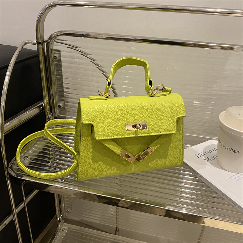 2024 nuevo bolso de moda para mujeres, bolso de mano de textura Kelly, bolso de hombro, bolso de viaje popular este año