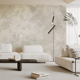 French Mottled Plain Wallpaper Living Room Bedroom B&B Background Wall Imitation Art Paint Texture Wall Covering Warm Color Wall Covering