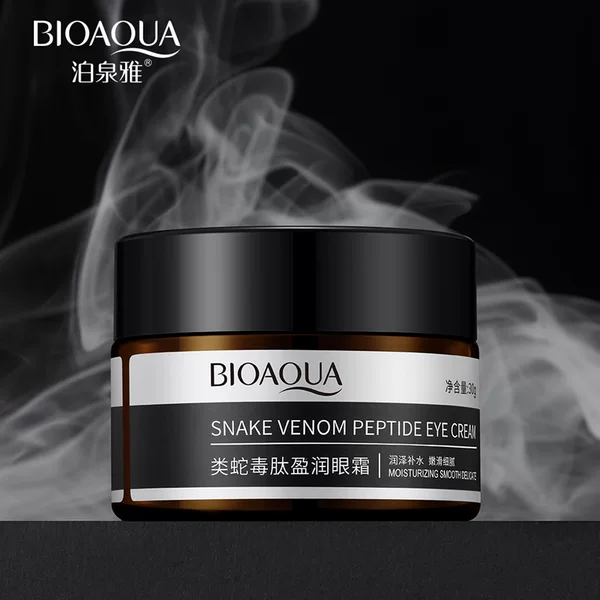 Boquan Ya snake venom peptide tight moisturizing eye cream to improve dark circles fade eye lines firm eye skin eye cream wholesale