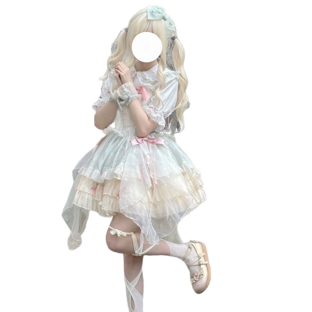 Детский костюм принцессы в оригинальном дизайне, платье, боди, Lolita Jsk, стиль Lolita