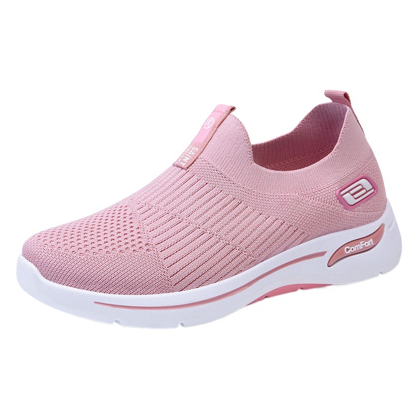 Zapatos de Mujer al por Mayor, Zapatos Casuales de Suela Suave, Ligeros, Transpirables, de Malla, Versátiles y Cómodos