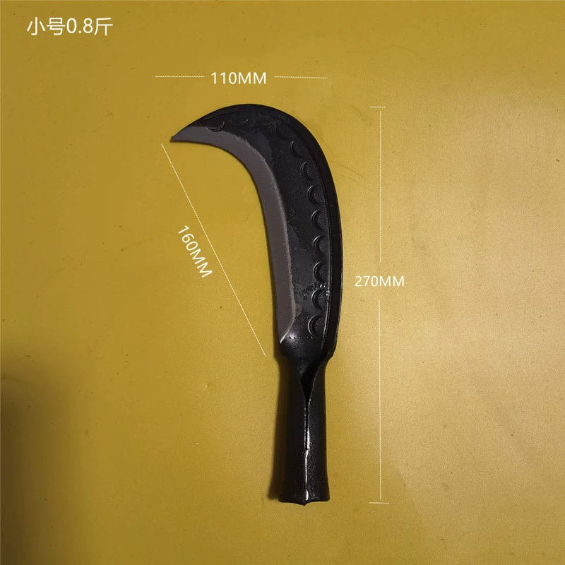Yingdeli forging Miao Chai cutting firewood and cutting bamboo knife Agricultural cutting tools outdoor firewood knife open mountain sickle sickle