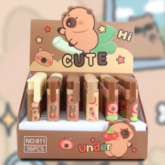 CyiMu-811のカピバラは消しゴムを押します。