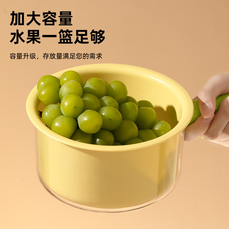 水勺洗菜盆双层沥水篮厨房水槽分离食物残渣过滤篮水果清洗滤水篮|undefined