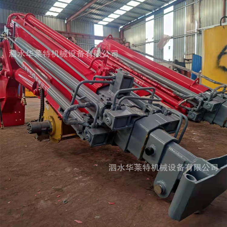 全自动液压伸缩吊臂 3-10吨叉车起重升降臂 可拆卸门架转向飞臂吊