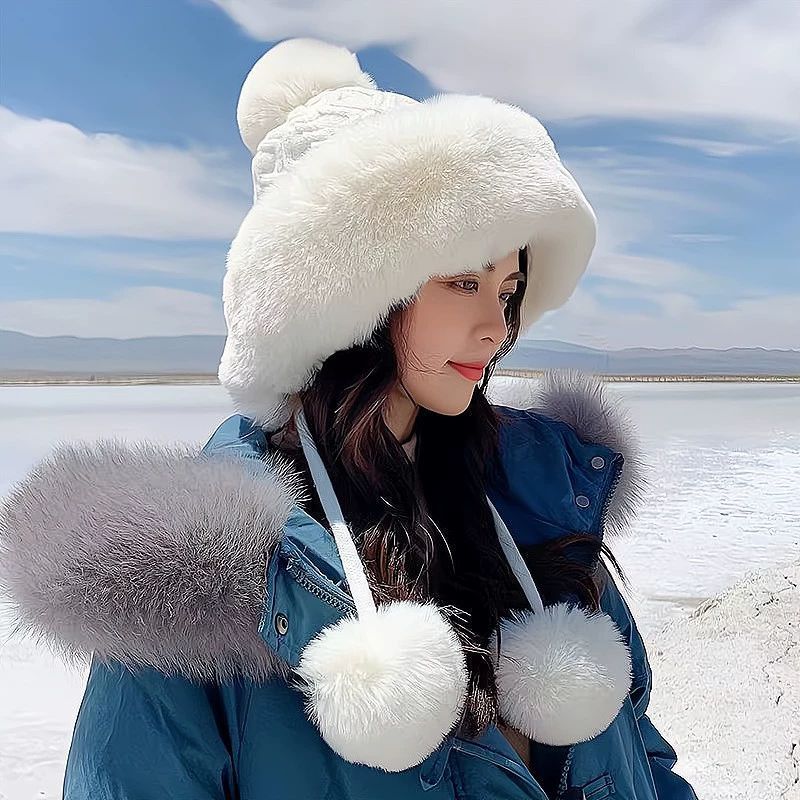 Снабжение для путешествий в demi-season в модном стиле, теплая шапка из шерсти, оптом