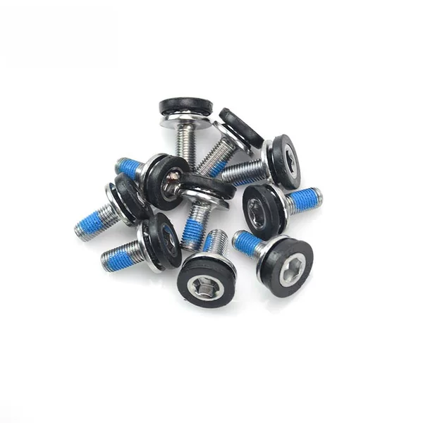 M8 Mountain Bike Axle Screw Road Bike Dead Flying Bicycle Hexagon Socket Square Hole Axle Disc Waterproof Screw