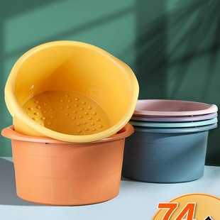 Foot Bath Bucket for Home Use, Calf Massage Foot Bath Basin, Children's Foot Basin, Thickened Foot Bath Bucket, Health Care Special Foot Bath Bucket