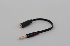Audio cable 4-level 3.5mm male-to-female audio headset OMTP to CTIA adapter 3.5mm interface gold-plated