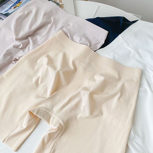 NA006 Peach Butt Safety Pants 2-in-1 Butt Lifting Panties Women's High Waist Safety Pants Natural Thin Tummy Control Three-Point Pants