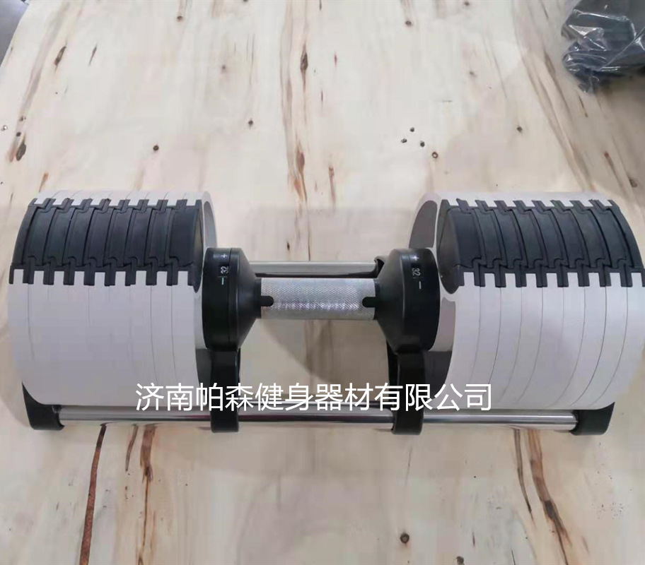 現貨供應家用黑色磅制50LB 80LB調節啞鈴