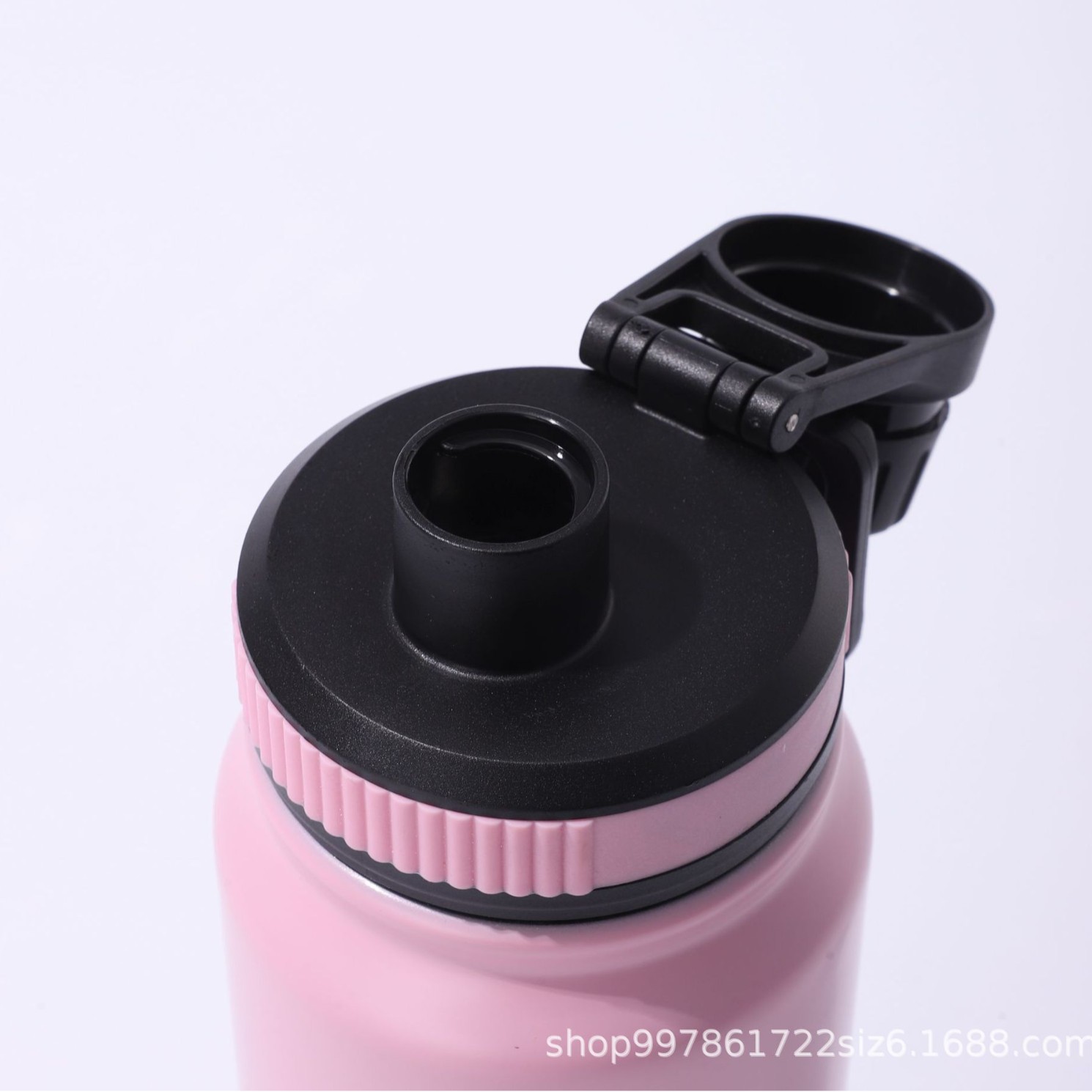 Botella espacial transfronteriza 304 taza de acero inoxidable de alta capacidad portátil al aire libre viaje de montaña taza de agua al por mayor