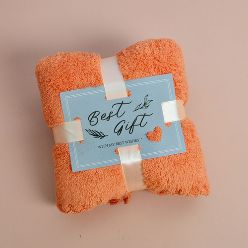 Coral Velvet Towel Towel Love Wedding Celebration Shop Wedding Candy Supplies Children Teachers Mid-Autumn Festival Gift Wholesale